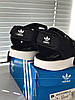 Чоловічі та жіночі босоніжки сандалі Adidas Adilette Black (Чорні) Літні Адідас Адилет текстиль легкі літо, фото 7