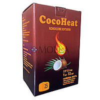 Кокосове вугілля для кальяну Coco Heat 1кг