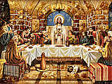 Ікона католицька "Таємна Вечеря" з бурштину, католицька Ікона з бурштину " Таємна Вечеря", фото 5
