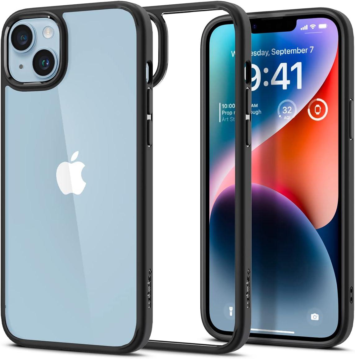 Чохол Spigen Ultra Hybrid Matte Black для iPhone 14 Plus ACS04895
