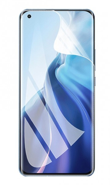 Гідрогелева захисна плівка Crystal Mirror на Mi 11 Lite 5G на весь екран прозора