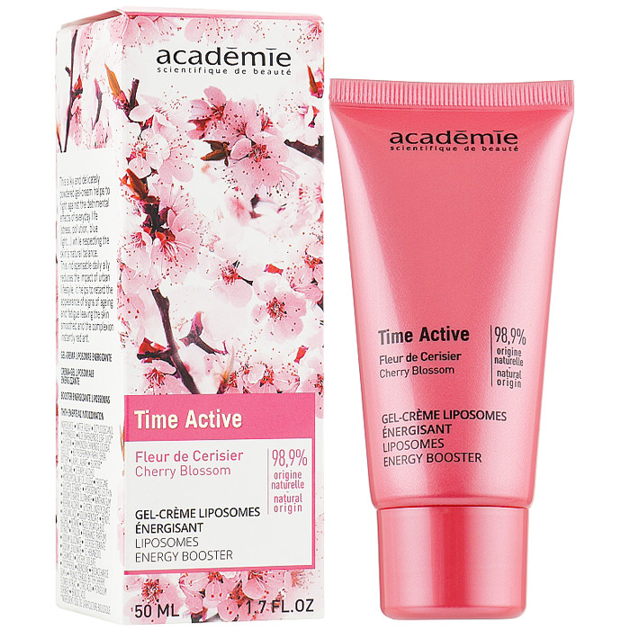 Ліпосомальний енергетичний бустер Academie Time Active Cherry Blossom Liposomes Energy Booster 50 мл, фото 1