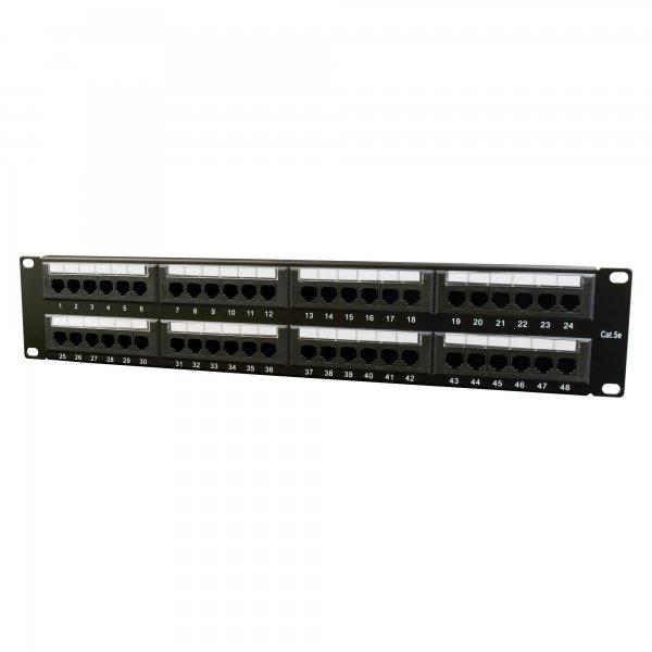 Патч панель Cablexpert NPP-C548CM-001, 48 портів, Cat5e