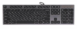 Клавіатура A4-Tech KV-300H USB, сіра, X-Key + USB порт.