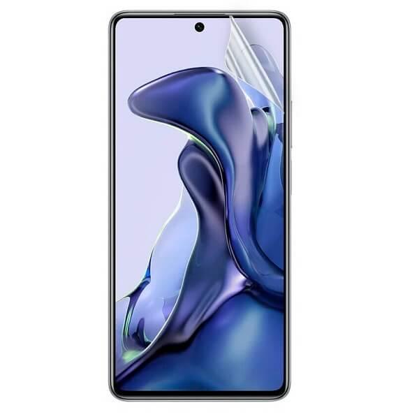 Гідрогелева захисна плівка Crystal Mirror на Xiaomi Mi 11 Lite 5G NE на весь екран прозора