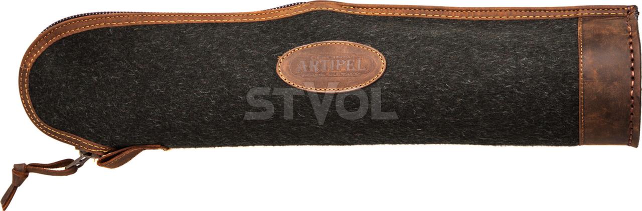 Чохол для оптичного прицілу з щільної вовни і шкіри Artipel