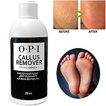 Кислотний пілінг (250 мл) OPI Callus Remover для пом'якшення та видалення загрубілої шкіри