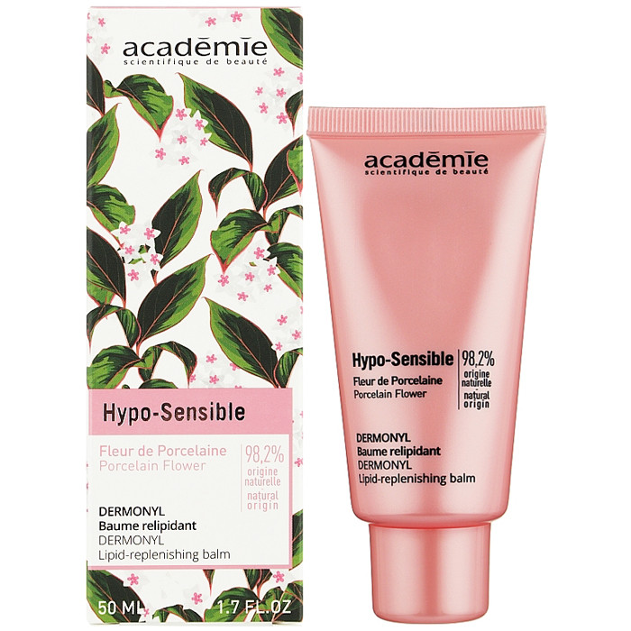 Поживний відновлювальний бальзам Academie Hypo-Sensible Porcelain Flower Dermonyl Lipid-Replenishing Balm, фото 1