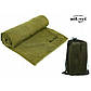 Рушник Mil-Tec з чохлом тактичний Мікрофібра Олива HANDTUCH MICROFIBRE 120X60CM OLIV 16011111, фото 4