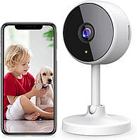 Камера безпеки в приміщенні DJHH 1080P HD бездротовий дитячий монітор з камерою, Wi-Fi Pet Camera та прилад нічного бачення та вия