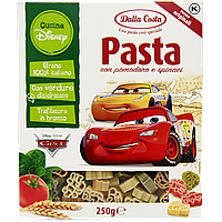 Макарони дісней машинки Далла Коста Dalla Costa disney cars 250g 15шт/ящ (Код: 00-00014552)