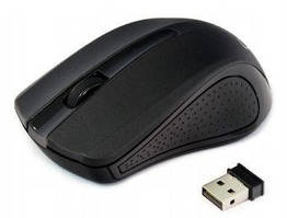 Бездротова оптична мишка Gembird MUSW-101, чорний колір