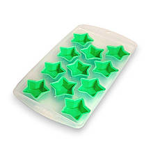 Силіконова форма для льоду Creative Ice #2 Зірки 21.5х11х2 см 11 в 1