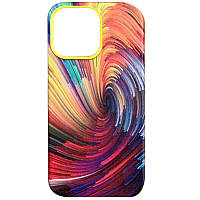 Кожаный чехол Colour Splash with MagSafe для Apple iPhone 12 Pro Max (6.7")