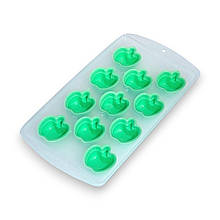 Силіконова форма для льоду Creative Ice #3 Яблучка 21.5х11х2 см 11 в 1
