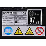 Безмасляний компресор 6 л (8 бар) 1,1 кВт/1,5 к.с Kraft & Dele KD1415, фото 11