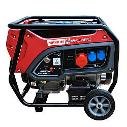 Генератор MAXION (JLP7500E) газ/бензин 6,5 кВт ручний + електро- старт