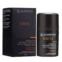 Активный стимулирующий крем-бальзам после бритья Academie Men Active Stimulating Balm For Deep Lines 50мл