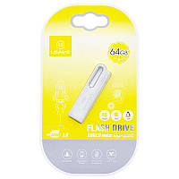 Флеш накопичувач USAMS US-ZB099 64Gb Aluminum Alloy USB High Speed Flash, Срібний