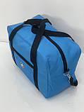 Сумка(ручна поклажа) Польща синя 40х30х20см/24л/0.5кг/Fly 0234, фото 4