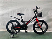 Детский двухколесный велосипед MARS-2 Evolution колеса 20 дюймов магниевая рама черный