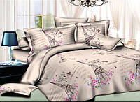 Комплект постельного белья евро размер 200/220 см, простынь 220/240 см, нав-ки 70/70,ткань сатин 100% хлопок