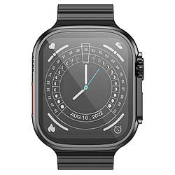 Смарт годинник спортивний з підтримкою дзвінків Smart Watch BOROFONE BD3 Чорний