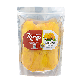 Сушене манго Nafoods King без цукру 500 г