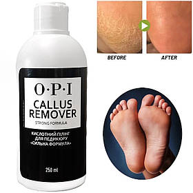 Кислотний пілінг 250 мл. для огрубілої шкіри стоп OPI Callus Remover