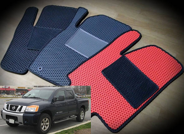 Килимки ЕВА в салон Nissan Titan '03-15, фото 1