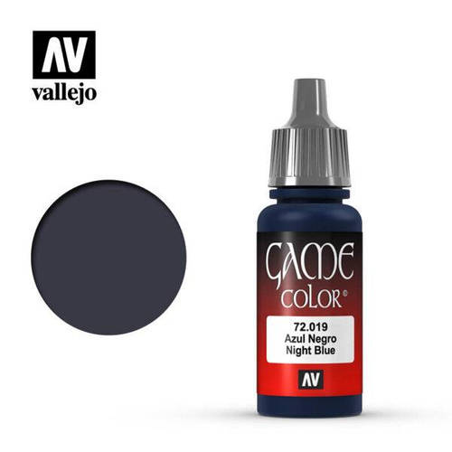 Vallejo Game Color: Night Blue, 17 ml. (ID#1867322100), цена: 125 ...