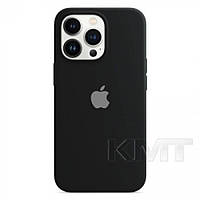 Original Silicone Case Full Size iPhone 14 Pro Max 6.7" Black (18)