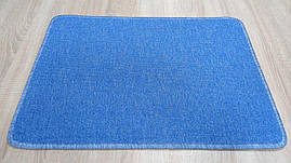 Килимок текстильний в примірочну Лагуна 70х50 см синьо-блакитний