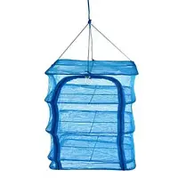 Сітка для сушіння риби, грибів, овочів і фруктів на 3 яруси 35*35*65