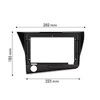 Перехідна рамка 9" Lesko Honda CR-Z 2010-2016 (7203) 3 шт., фото 4