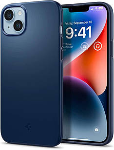 Чохол Spigen Thin Fit Navy Blue для iPhone 14 Plus ACS04775