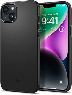 Чохол Spigen Thin Fit Black для iPhone 14 Plus ACS04775