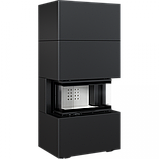КАМІННА ТОПКА KRATKI NBC 7 В КОРПУСІ HOME EASY BOX СТАЛЬНИЙ — ЧОРНИЙ, фото 4