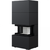 КАМІННА ТОПКА KRATKI NBC 7 В КОРПУСІ HOME EASY BOX СТАЛЬНИЙ — ЧОРНИЙ, фото 5