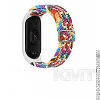 Ремешок Nylon Solo Loop Xiaomi Mi Band 5 ; 6 Colorful