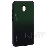 Gradient Glass Case Xiaomi Redmi 8A Green