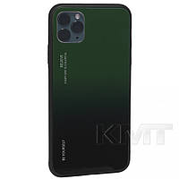 Gradient Glass Case iPhone 11 Pro Green