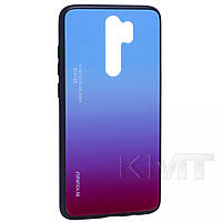 Gradient Glass Case Xiaomi Redmi Note 8 Pro Sky Blue