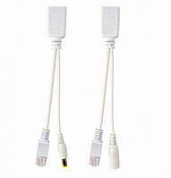 Набір пасивних UTP PoE кабелів Cablexpert PP12-POE-0.15M-W