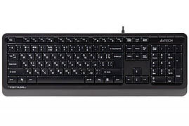 Клавіатура A4Tech Fstyler FK10 (Grey) , USB, чорний+ сірий