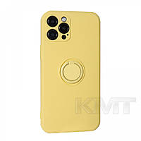 Ring Silicone Case iPhone 12 Pro 6.1" Mellow Yellow