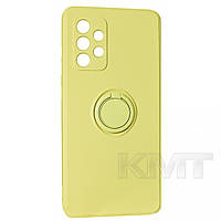 Ring Silicone Case Samsung A32 (A325F) Mellow Yellow