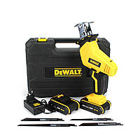 Аккумуляторная сабельная пила DeWalt DCS310NT (24V, 5AH) АКБ ножовка Девольт, сабельная пила Деволт mm