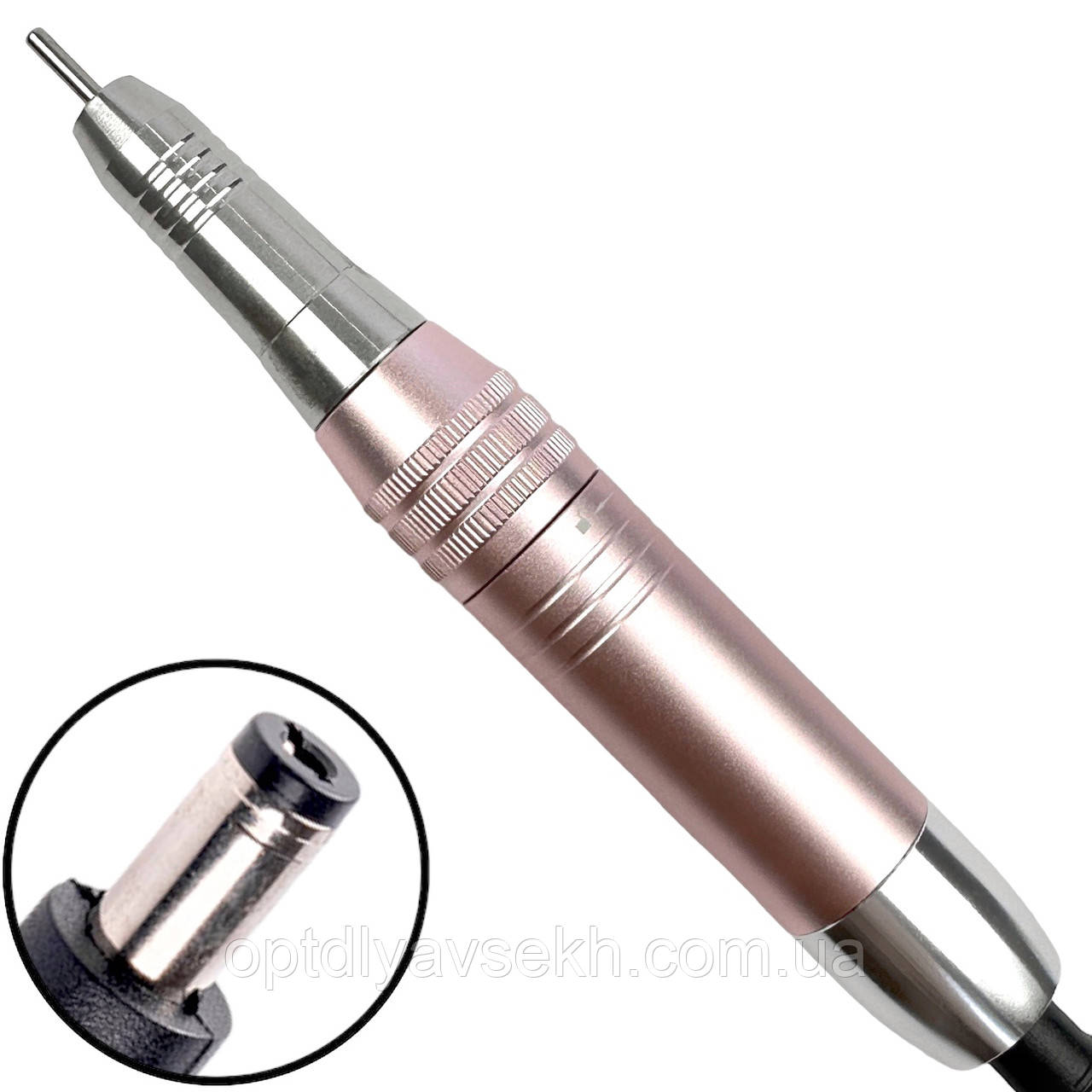 Змінна металева ручка для фрезера (35000-45000 об./хв.) з функцією охолодження - MR. Рожевий
