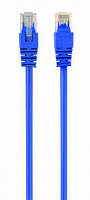 Патч корд Cablexpert PP12-3M/B, UTP, категорія. 5E, литий,  50u" штекер із клямкою, 3 м, синій